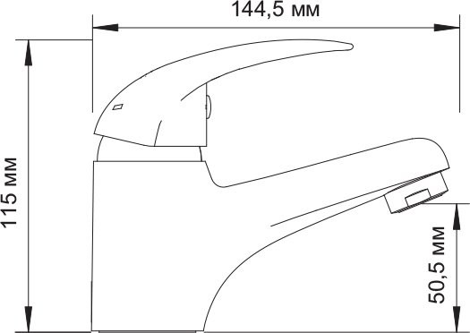 Смеситель для раковины Wasserkraft Isen 2603
