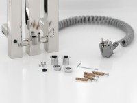 Полотенцесушитель электрический Сунержа Вердикт 4.0 00-0851-1210 120x15 см, подключение справа, скрытое подключение справа, без покрытия, I-образный