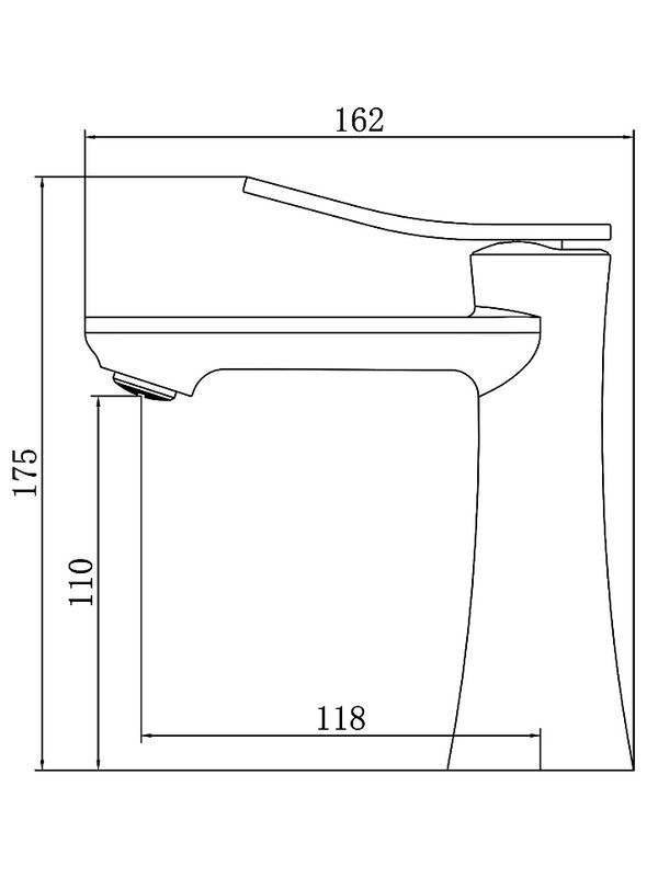 Смеситель для раковины AZARIO Escaro AZ-K1074MG золото матовое