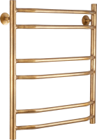 Полотенцесушитель водяной Secado Агата 4 65x55 см, бронза, лесенка, латунь Полотенцесушитель водяной Secado Агата 4 65x55 см, бронза, лесенка, латунь