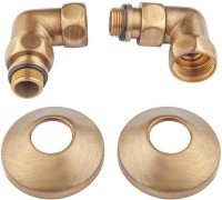 Полотенцесушитель водяной Secado Агата 4 65x55 см, бронза, лесенка, латунь Полотенцесушитель водяной Secado Агата 4 65x55 см, бронза, лесенка, латунь