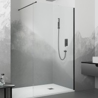 Душевая перегородка RGW Walk In WA-010-B 110x200, стекло прозрачное