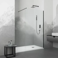 Душевая перегородка RGW Walk In WA-010-B 110x200, стекло прозрачное
