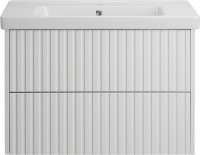 Мебель для ванной комнаты ASB-Woodline Риола 80 слоновая кость