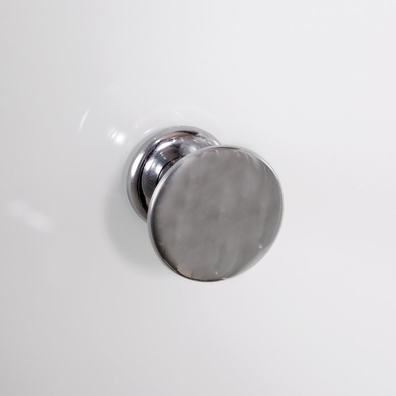 Душевая кабина DTO K409S 90х90, LED, профиль хром, стекло прозрачное