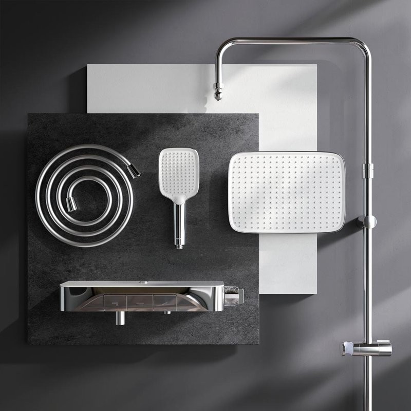 Душевая стойка AM.PM Func F078F700 хром