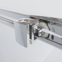 Душевая дверь в нишу Vincea Garda VDS-1G110CL 110 см, профиль хром, стекло прозрачное