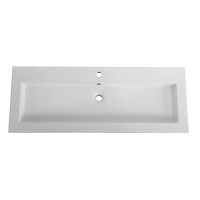 Тумба с раковиной Cezares Plane 120 bianco lucido, раковина Cezares CZR-8070-120