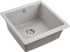Комплект  Мойка кухонная Paulmark Brilon PM104546-GR серый + Смеситель для кухни Paulmark Logas Lo213021-310 серый