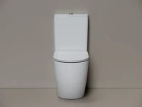 Унитаз-компакт напольный Ceramicanova Mia Торнадо CN1801T с сиденьем микролифт, безободковый