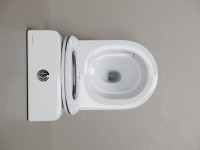 Унитаз-компакт напольный Ceramicanova Mia Торнадо CN1801T с сиденьем микролифт, безободковый