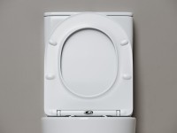 Унитаз-компакт напольный Ceramicanova Mia Торнадо CN1801T с сиденьем микролифт, безободковый