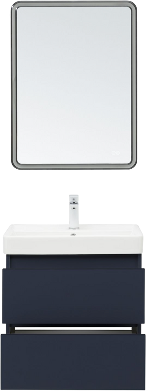 Мебель для ванной комнаты Aquanet Вега 2.0 60 подвесная, маренго