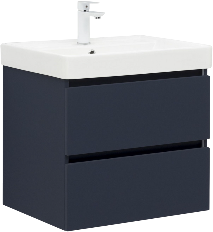 Мебель для ванной комнаты Aquanet Вега 2.0 60 подвесная, маренго