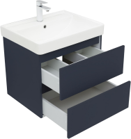 Мебель для ванной комнаты Aquanet Вега 2.0 60 подвесная, маренго