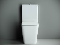 Унитаз-компакт напольный Ceramicanova Cubic CN1803 с микролифтом, безободковый