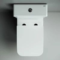 Унитаз-компакт напольный Ceramicanova Cubic CN1803 с микролифтом, безободковый