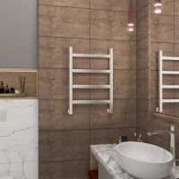Полотенцесушитель водяной Grota Soffi 60x43, нержавеющая сталь