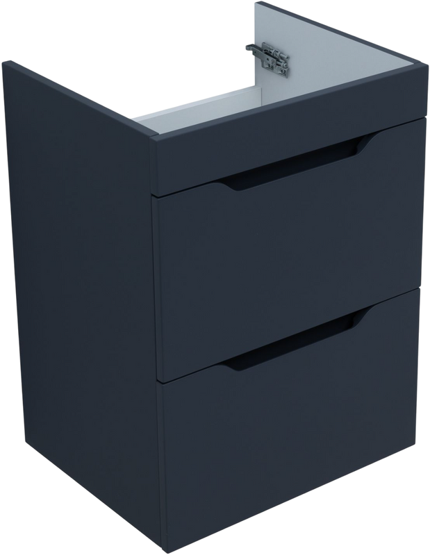 Мебель для ванной комнаты Aquanet Практика 50 2 ящика, маренго