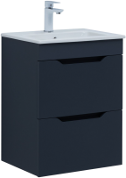 Мебель для ванной комнаты Aquanet Практика 50 2 ящика, маренго