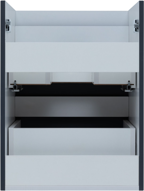 Мебель для ванной комнаты Aquanet Практика 50 2 ящика, маренго