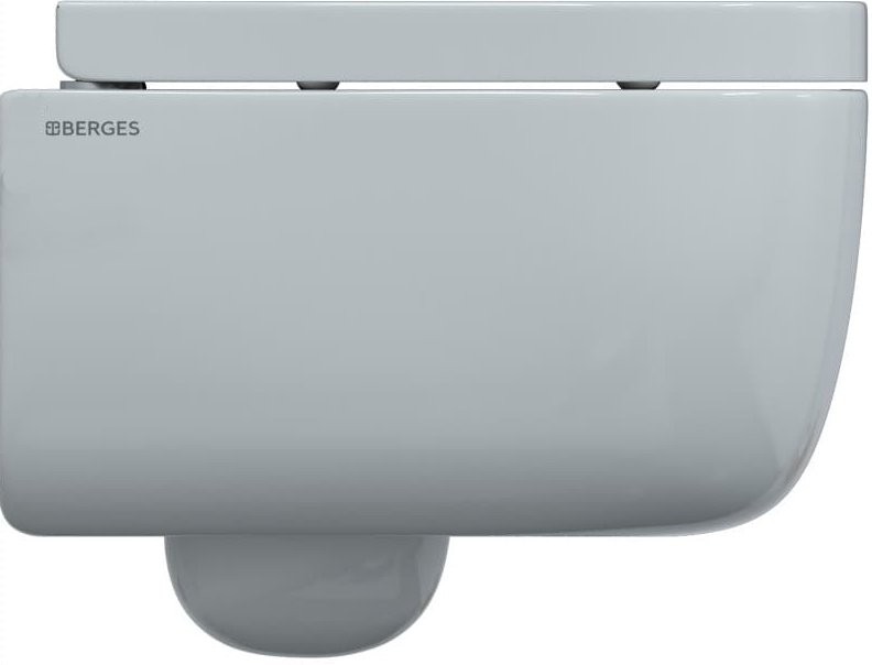 Унитаз подвесной Berges Ego XL Rimless 082124 с микролифтом