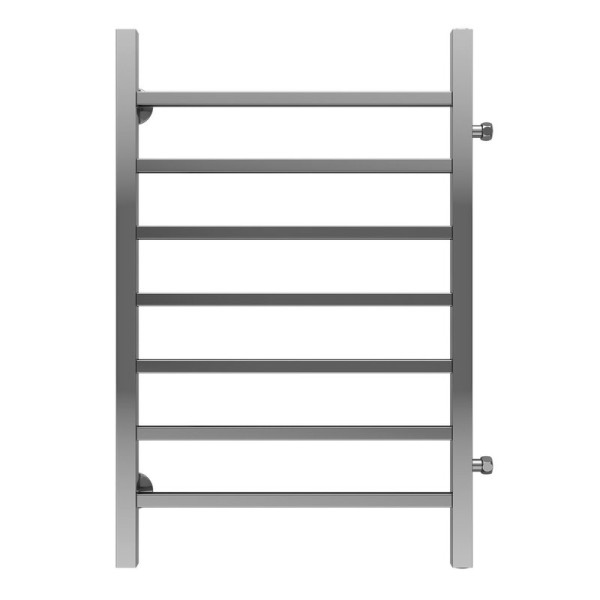 Полотенцесушитель Azario ANCONA 500/800 водяной 7 кв. пер. бок. подкл. (1"-1/2" Полированный)