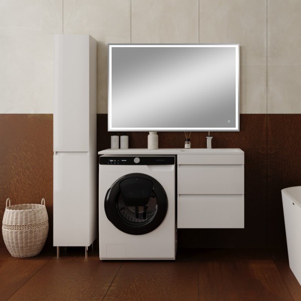 Мебель для ванной комнаты Style Line Даллас 115 R Люкс Plus подвесная, зеркало DIWO Дмитров