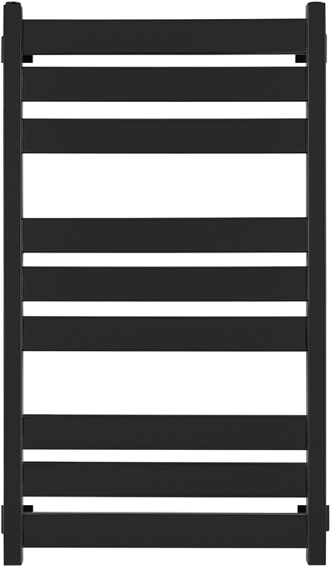 Полотенцесушитель электрический Secado Комано 3 105x55 см, подключение слева, матовый черный, лесенка