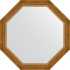 Зеркало Evoform Octagon BY 3675 73х73 см, состаренная бронза с плетением