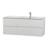 Мебель для ванной комнаты Cezares Duet 120 R bianco lucido, раковина белая CZR-8095-120-R