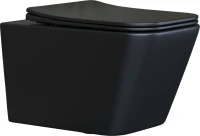 Унитаз подвесной Ceramicanova Metric CN3007MB Унитаз подвесной Ceramicanova Metric CN3007MB