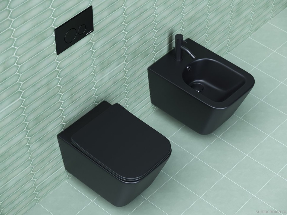 Унитаз подвесной Ceramicanova Metric CN3007MB