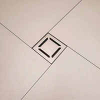 Душевой трап Berges Zentrum Norma 090462 10x10 см, матовый хром