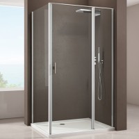 Душевой уголок Allen Brau Priority 90х100, профиль хром