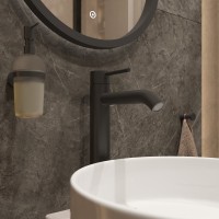 Смеситель для раковины Kludi Bozz 382863976 черный