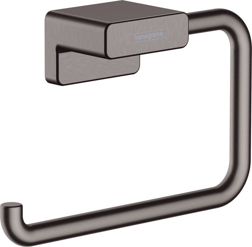 Держатель туалетной бумаги Hansgrohe AddStoris 41771340 шлифованный черный хром