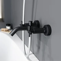 Смеситель для ванны с душем Damixa RedBlu Neo Classic 241000000 Смеситель для ванны с душем Damixa RedBlu Neo Classic 241000000