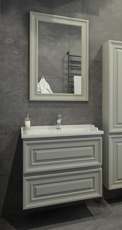 Мебель для ванной комнаты Caprigo Ponza 70 серая