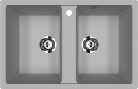 Мойка кухонная Ulgran U-608 342 графит + дозатор U-02 графит Мойка кухонная Ulgran U-608 342 графит + дозатор U-02 графит