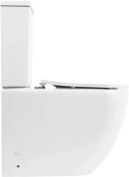Унитаз-компакт напольный BelBagno Amanda BB051CPR безободковый, крышка BB2031SC с микролифтом, бачок BB051T