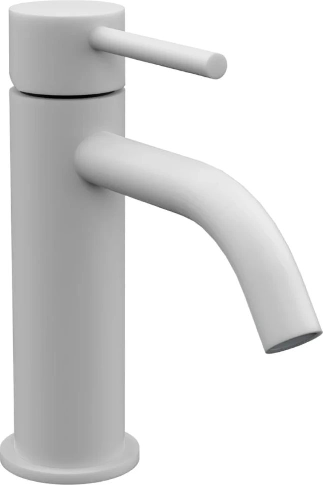 Смеситель для раковины Paffoni Light LIG071BO белый