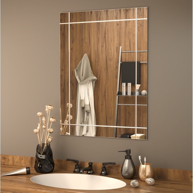 Зеркало MIXLINE "Стронг" 600*800 (ШВ) гравировка