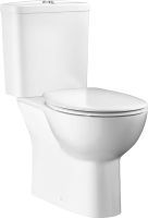 Унитаз-компакт напольный Grohe Bau Ceramic 39349000 безободковый, бачок 39436000