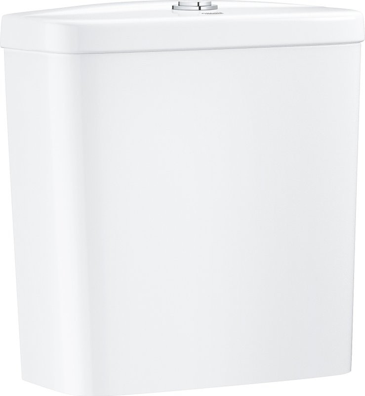 Унитаз-компакт напольный Grohe Bau Ceramic 39349000 безободковый, бачок 39436000