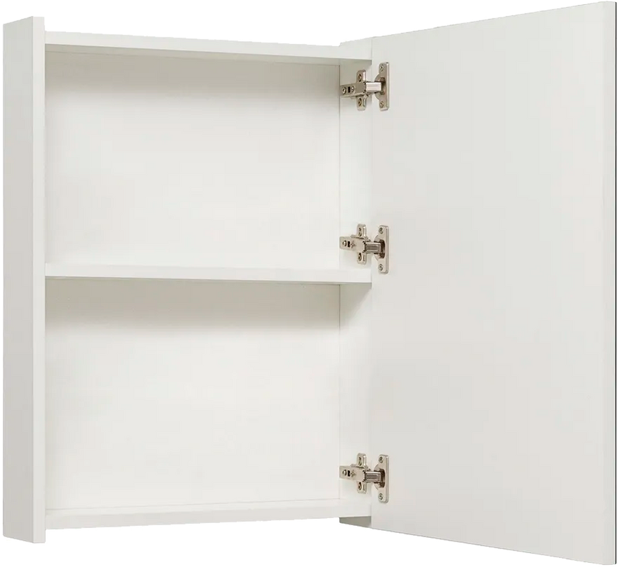 Мебель для ванной комнаты Runo Бари 50 белая, раковина Duo 40