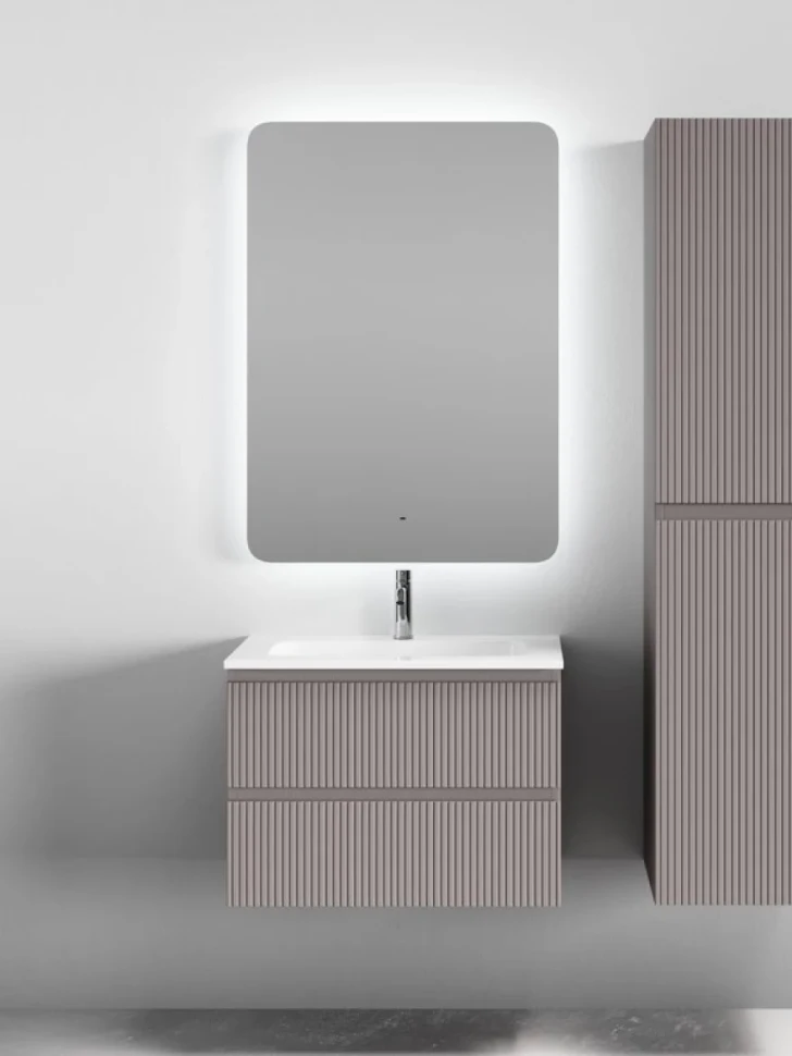 Мебель для ванной комнаты Sancos Snob T 70 подвесная, doha soft, раковина CN7031