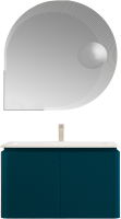 Мебель для ванной комнаты Cezares Stylus 94, blu petrolio