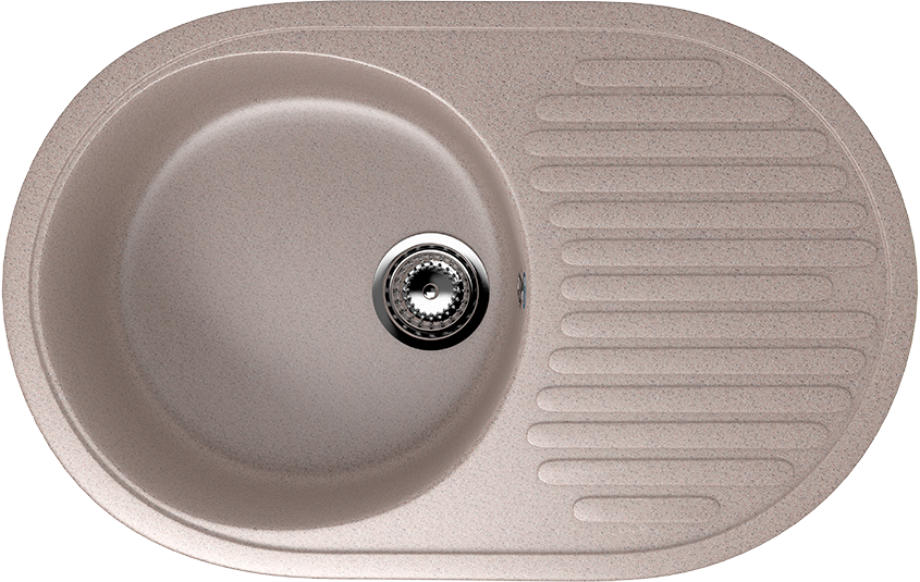 Мойка кухонная Ulgran U-107 -302 песочная