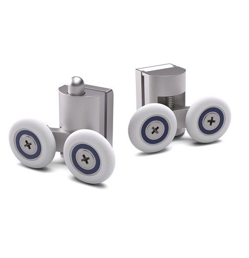 Душевой уголок Vegas Glass ZS Novo 120 07 10 профиль матовый хром, стекло сатин